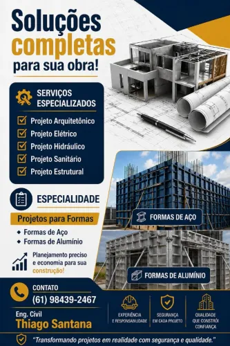 Engenheiro civil Projetos técnicos que garantem eficiência na sua obra