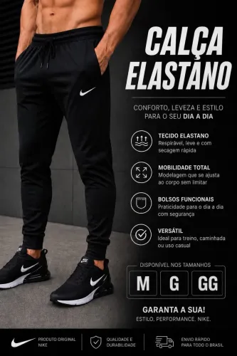 Calça elastano