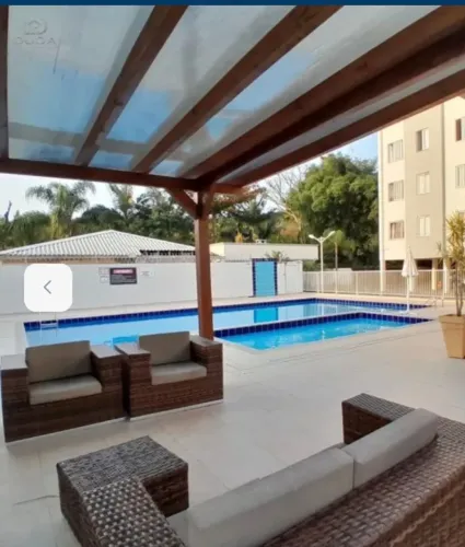 Oportunidade em Palhoça! 2 Quartos em Condomínio Clube no Costão da Barra