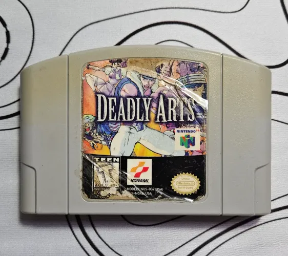 [N64] Deadly Arts Nintendo 64 Original