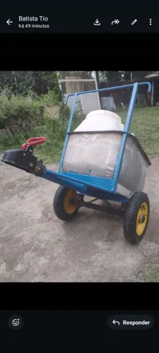 Carroça MOTO em inox 