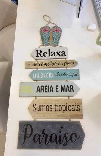 Plaquinhas decorativas