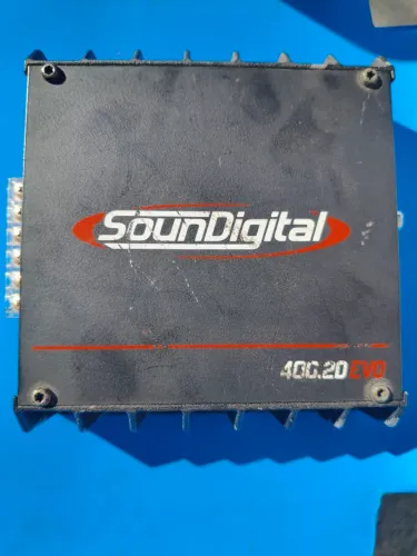 Módulo Amplificador SounDigital 400.2 EVO - Usado e funcionando!