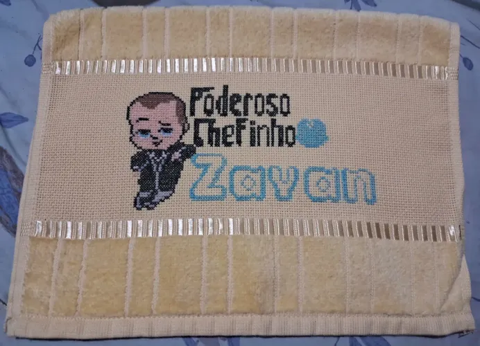 Toalhas Bordadas á mão