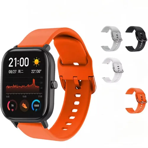 Pulseira 20mm Amazfit Bip,Samsung,Xiaomi ,Haylou Smartwatch