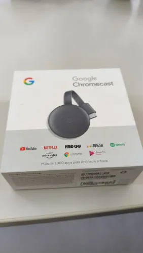 Google Chromecast 3°geração Completo