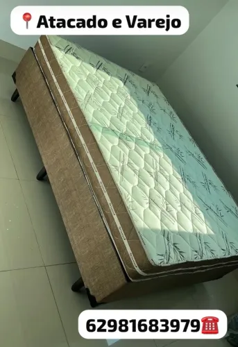 Cama box colchão d33