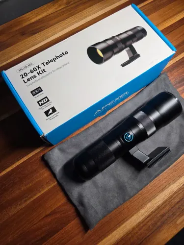 Lente superzoom 20-60x Apexel para Smartphone