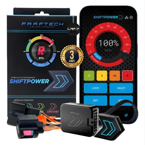 Chip Pedal Shiftpower Faaftech Eco App Bluetooth Delay