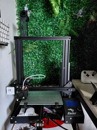 Impressora 3D Creality Ender 3 - Com Mesa de Vidro (Pronta para Usar)