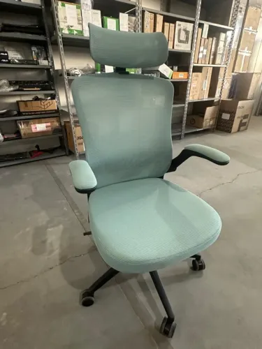 Cadeira De Escritório Ergonômica Aurove 186A Edge Gray
