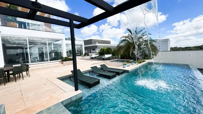 Casa com 6 dormitórios à venda, 1190 m² por R$ 15.990.000,00 - Parque Reserva Fazenda Impe