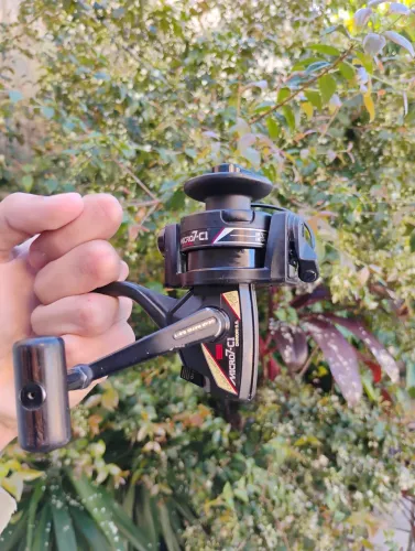 MOLINETE - Ohmori Diamond Reel MICRO 7-C1 Spinning Reel Vintage (japonês)