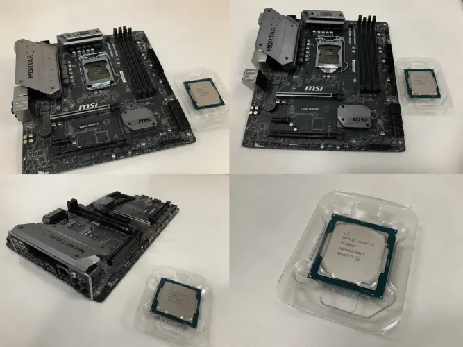 KIT PLACA MÃE B360M + I5-9 GERAÇÃO BARATO