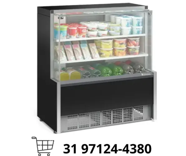Balcão Refrigerado 2 Placas 1,25M Gelopar Novo