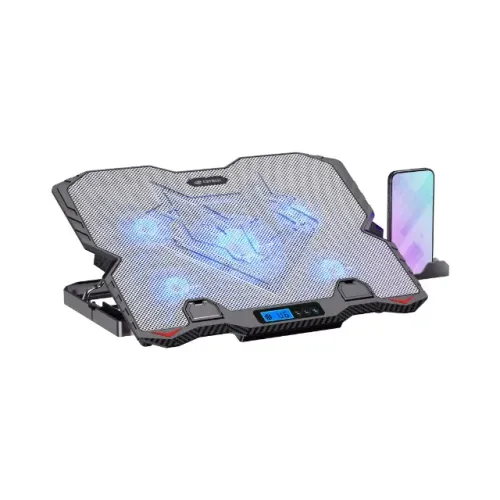 Base Para Notebook C3Tech NBC-90SI 15.6" Gamer com Suporte para Celular - WZetta