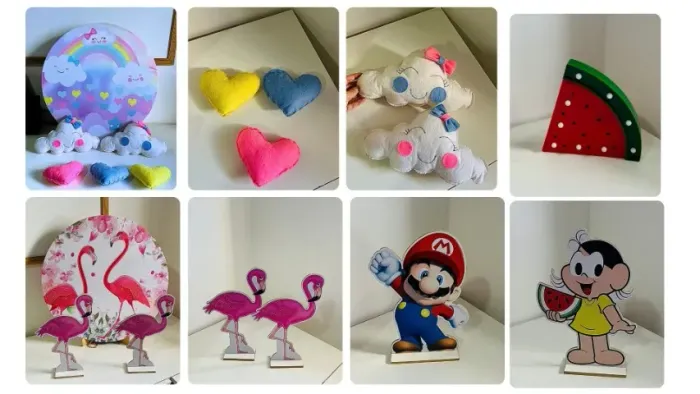 Kit Capas Redondas + Displays (DESAPEGO, NÃO FAÇO PERSONALIZADOS)