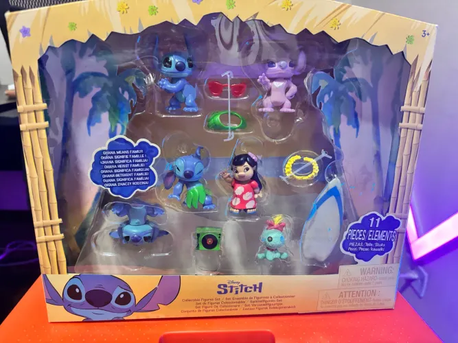 Set De Figuras Lilo stich Com Acessorios, Stitch, Sunny