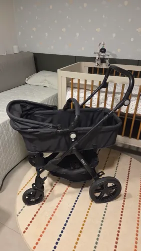 Trio Cosco Poppy (Bebê Conforto + Suporte + Carrinho)