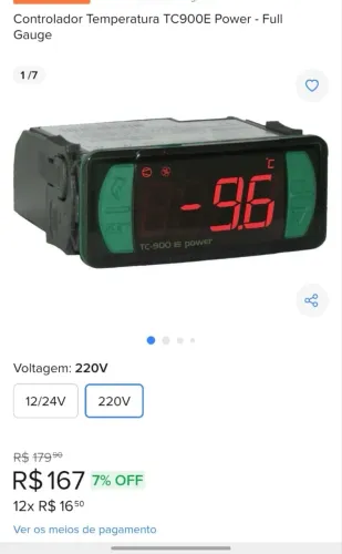 Controlador de temperatura 