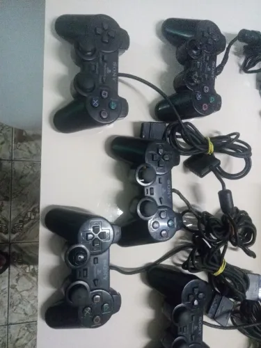 Controles para PS2 originais série A e série H com defeito