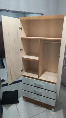Guarda roupa solteiro direto de fabrica