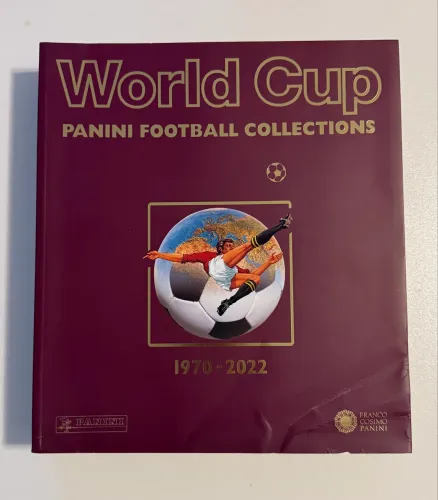 Livro World Cup Panini Football Collections 1970 a 2022
