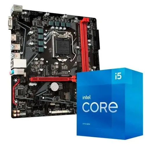 Kit processador i5 11400 + placa mãe b560m gaming hd