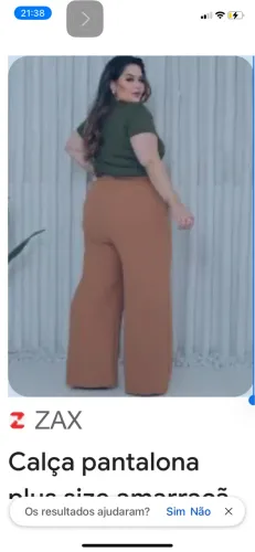 Calça plus