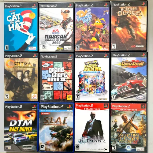 Jogos originais ps2 gta sonic