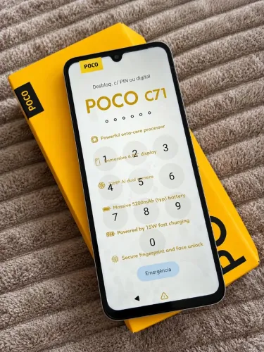 Poco C71 novo na caixa