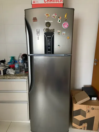 GELADEIRA PANASONIC INVERTER FROST FREE 423L - AÇO ESCOVADO