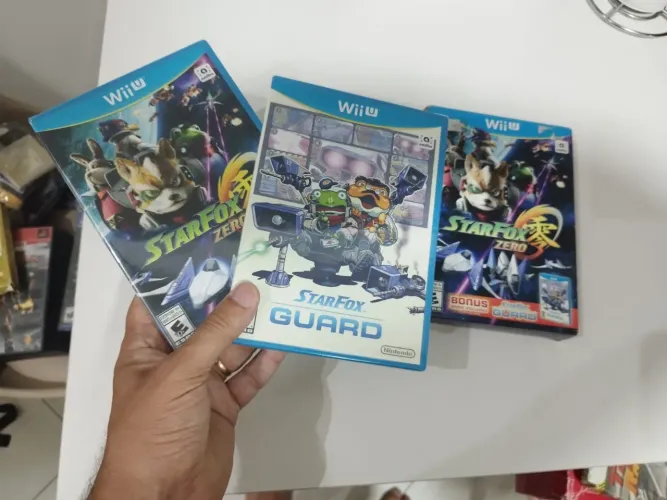 Lote de jogos WiiU