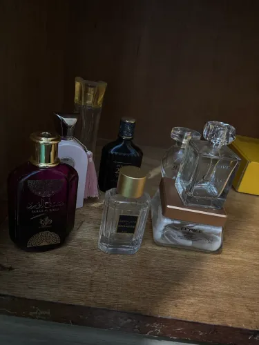 Francos de perfumes vazios