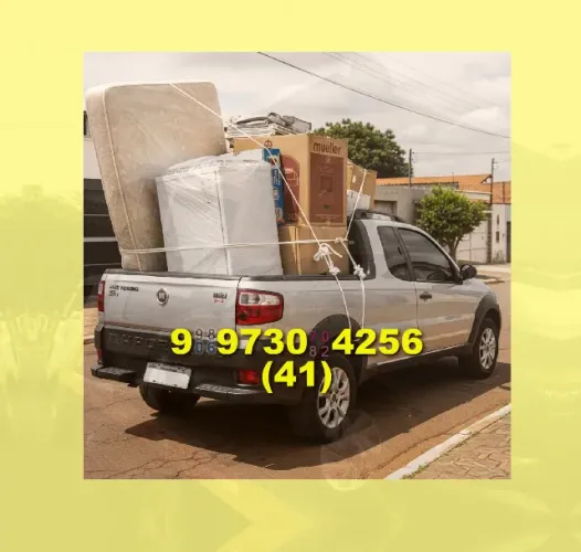Frete urgente! Transporte rápido e seguro para sua mudança! Não perca!