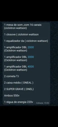 Som montado profissional 