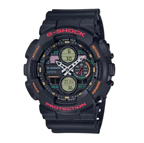 RELÓGIO CASIO G-SHOCK GA-140-1A4 - NOVO NA CAIXA COM NOTA FISCAL