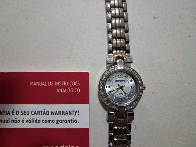 Relógio feminino mondaine original MADE JAPAN ACEITO OFERTA