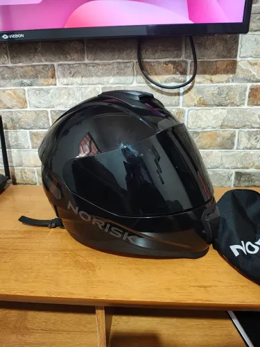 Capacete norisk razor preto 62