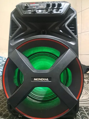 Vendo caixa de som mondial condições usado e excelente estado