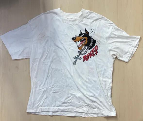 Camiseta RENNER Oversized - Off-White