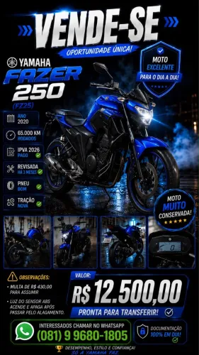 Fazer 250 2019