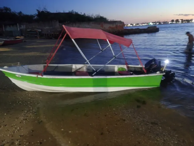 Barco lambari de fibra