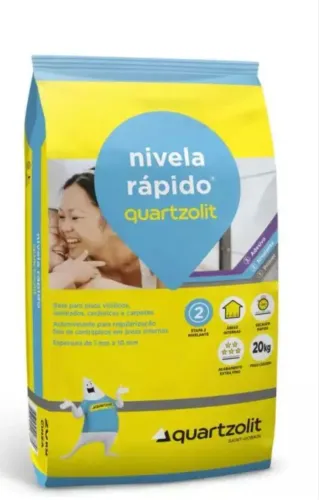Argamassa nivela rápido, sacos fechados novos 