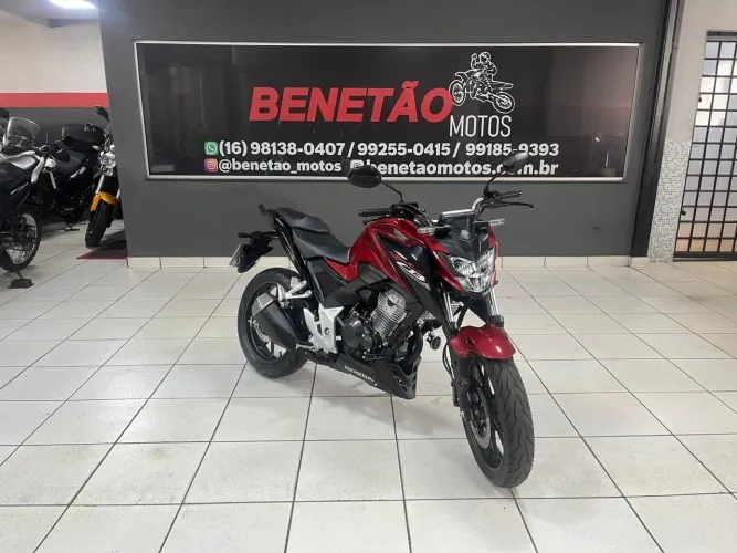 HONDA CB 300F TWISTER CBS VERMELHO 2025
