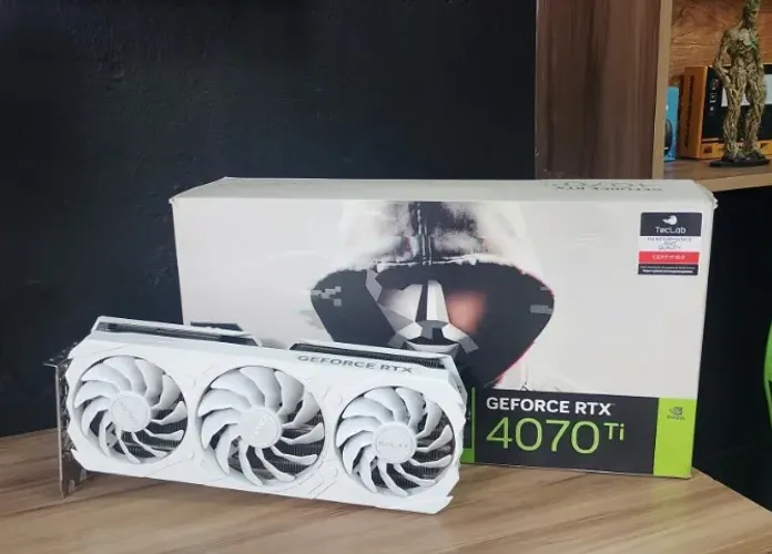 Placa de Vídeo Rtx 4070Ti Galaxy Triple Fan Garantia e Nota