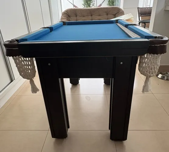 Mesa de sinuca e bilhar infantil