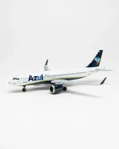 Miniatura Avião A320neo da Azul - Escala 1:400 - Aeroclassics