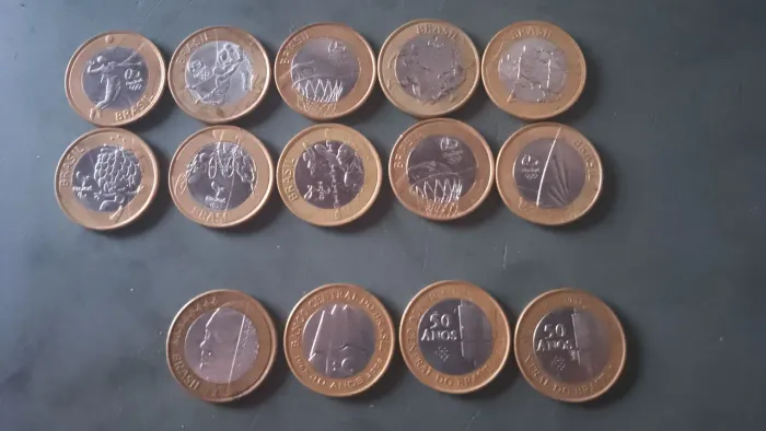 coleção de moedas