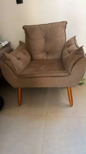 Poltrona retrô luxo